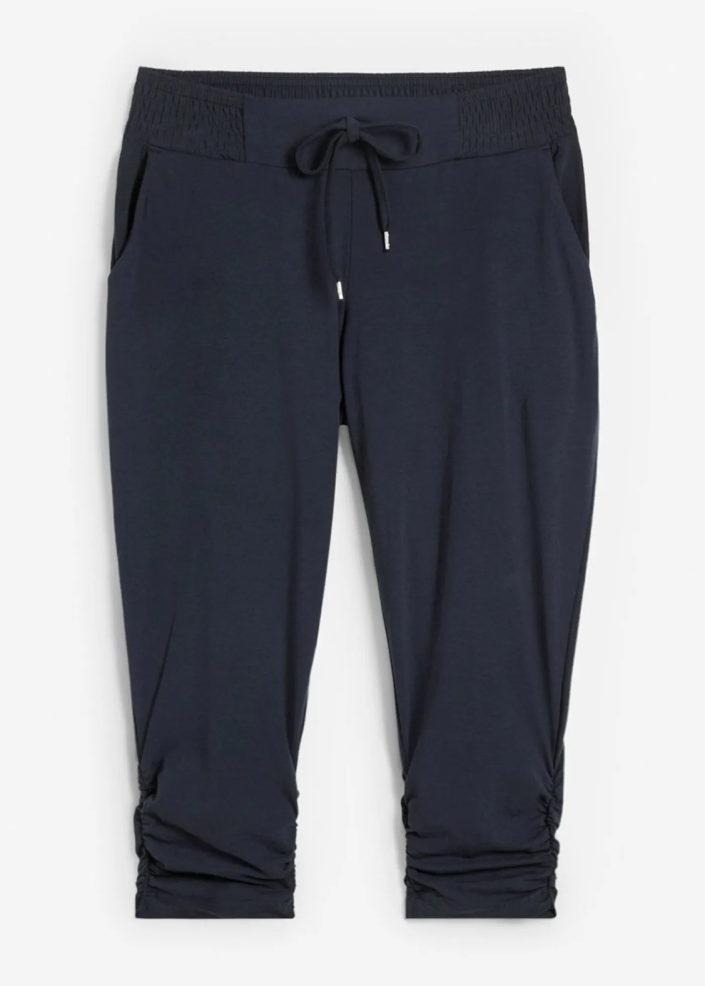 Mujer bonprix bonprix Pantalón de punto de mezcla de algodón