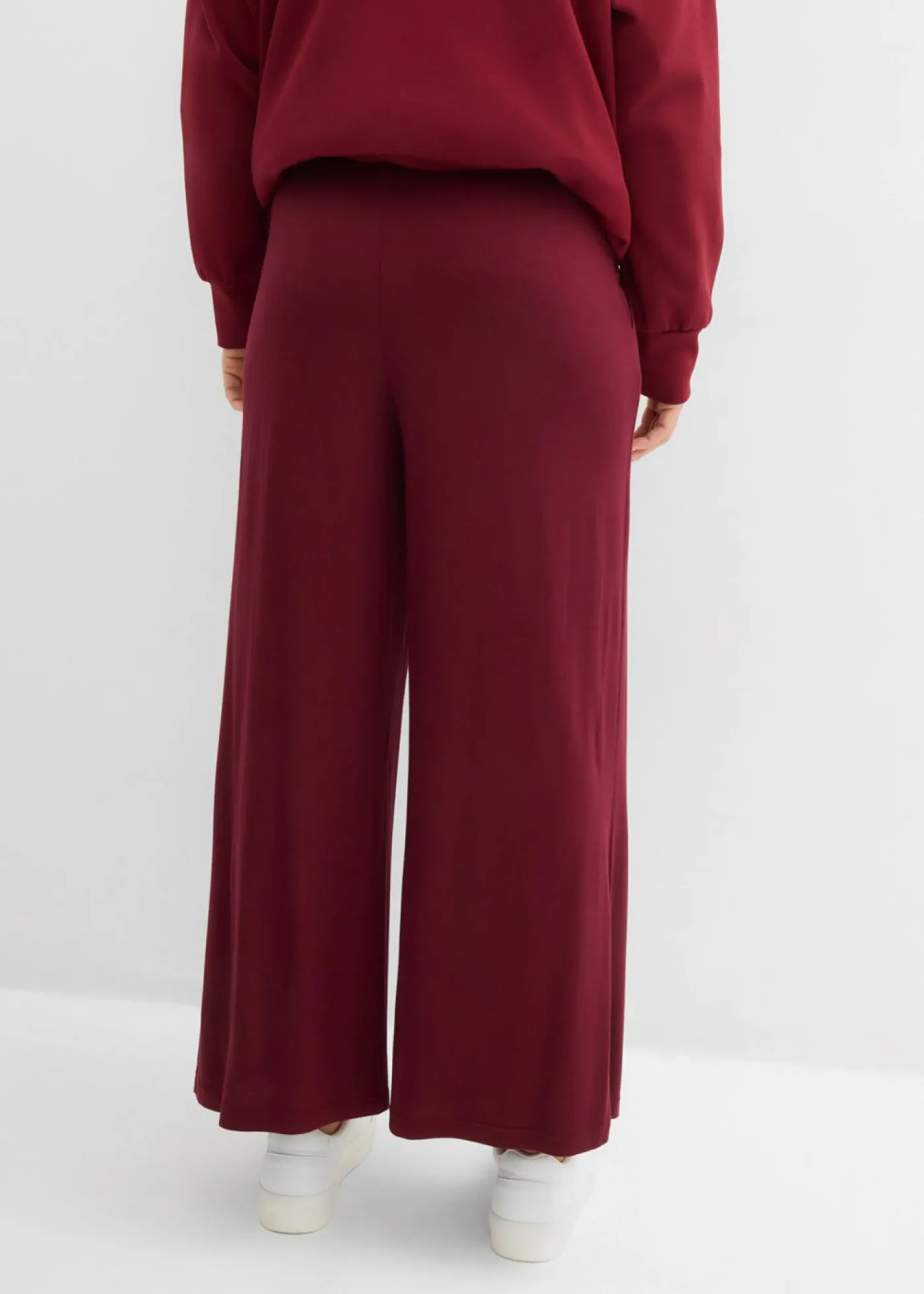 Mujer bonprix bonprix Pantalón de punto de mezcla de viscosa fluida, largo 7/8