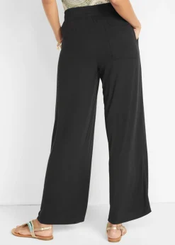 Mujer bonprix bonprix Pantalón de punto de mezcla de viscosa fluida