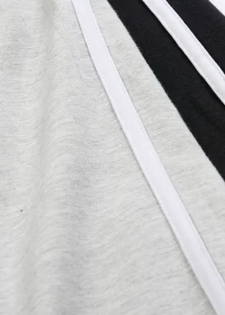 Niños bonprix bonprix Pantalón de punto de mezcla de algodón orgánico elástico (2 unidades)