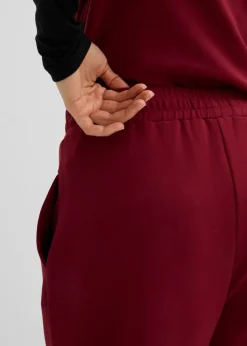 Mujer bonprix bonprix Pantalón de punto de neopreno con corte barrel