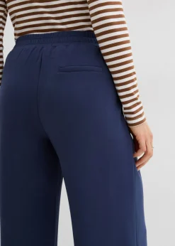 Mujer bonprix bonprix Pantalón de punto de neopreno con pinzas