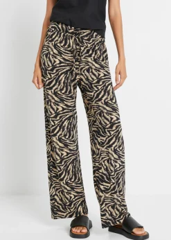 Mujer bonprix bonprix Pantalón de punto de viscosa fluida