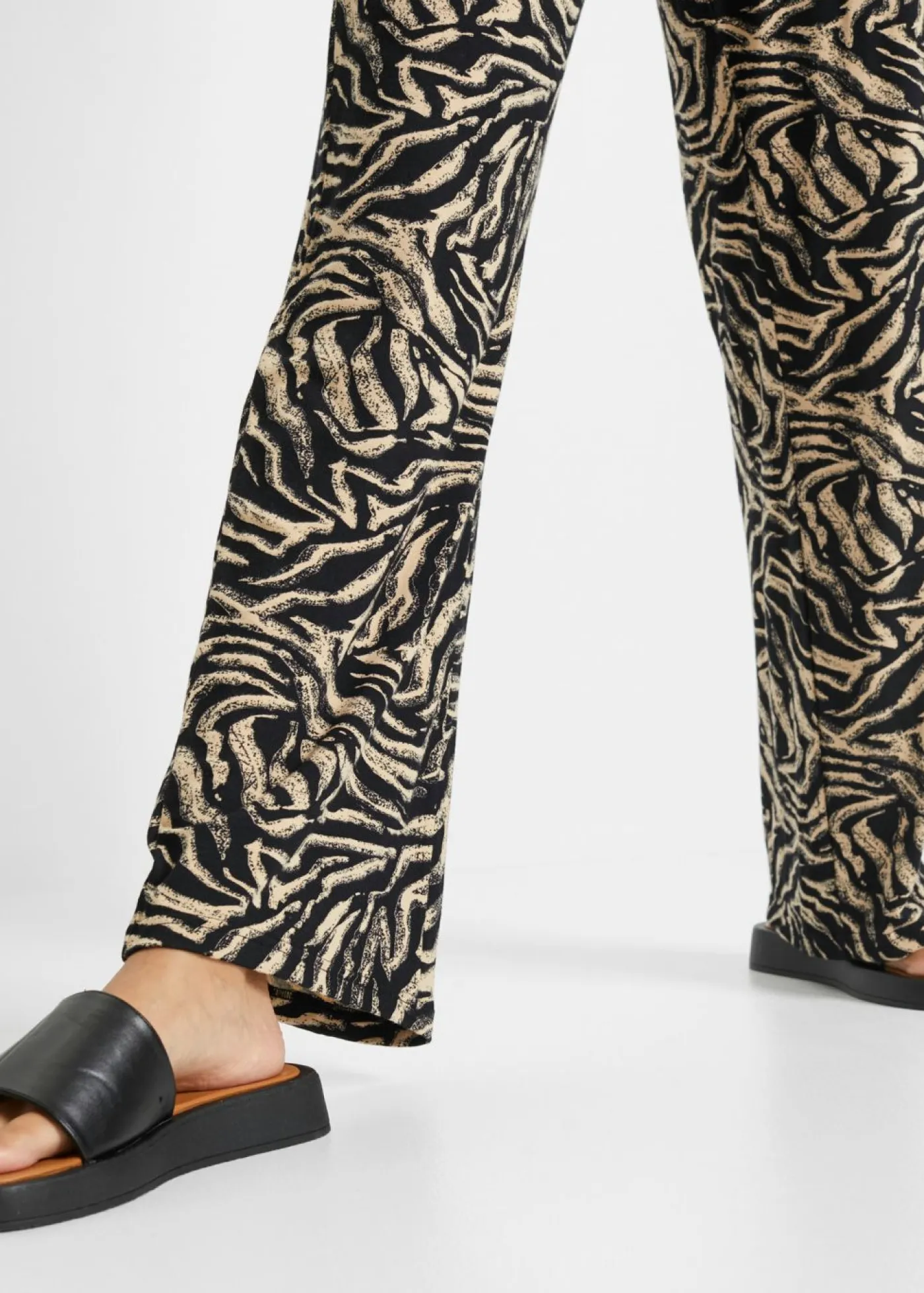 Mujer bonprix bonprix Pantalón de punto de viscosa fluida