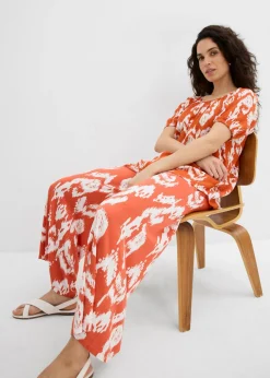 Mujer bonprix bonprix Pantalón de punto en mezcla de viscosa