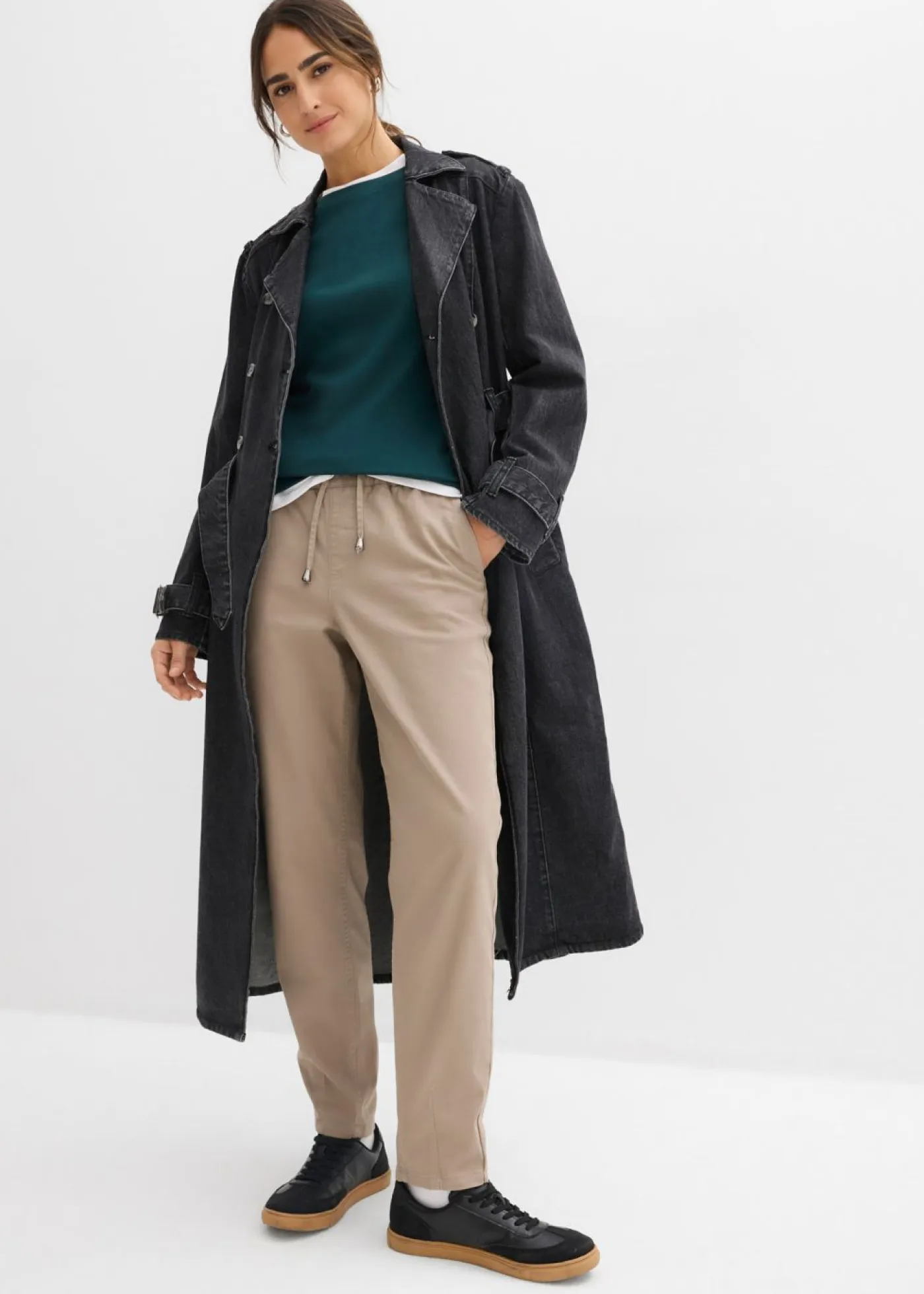 Mujer bonprix bonprix Pantalón de sarga