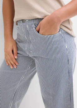 Mujer bonprix bonprix Pantalón de sarga con cintura cómoda