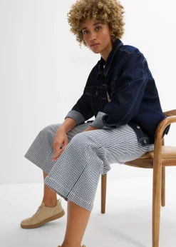 Mujer bonprix bonprix Pantalón de sarga con cintura cómoda