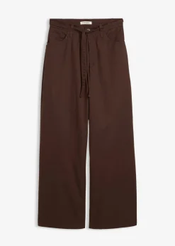 Mujer bonprix bonprix Pantalón de sarga de algodón puro