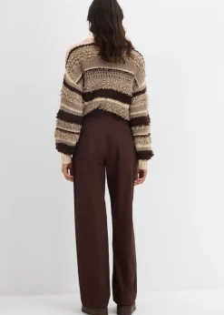 Mujer bonprix bonprix Pantalón de sarga de algodón puro