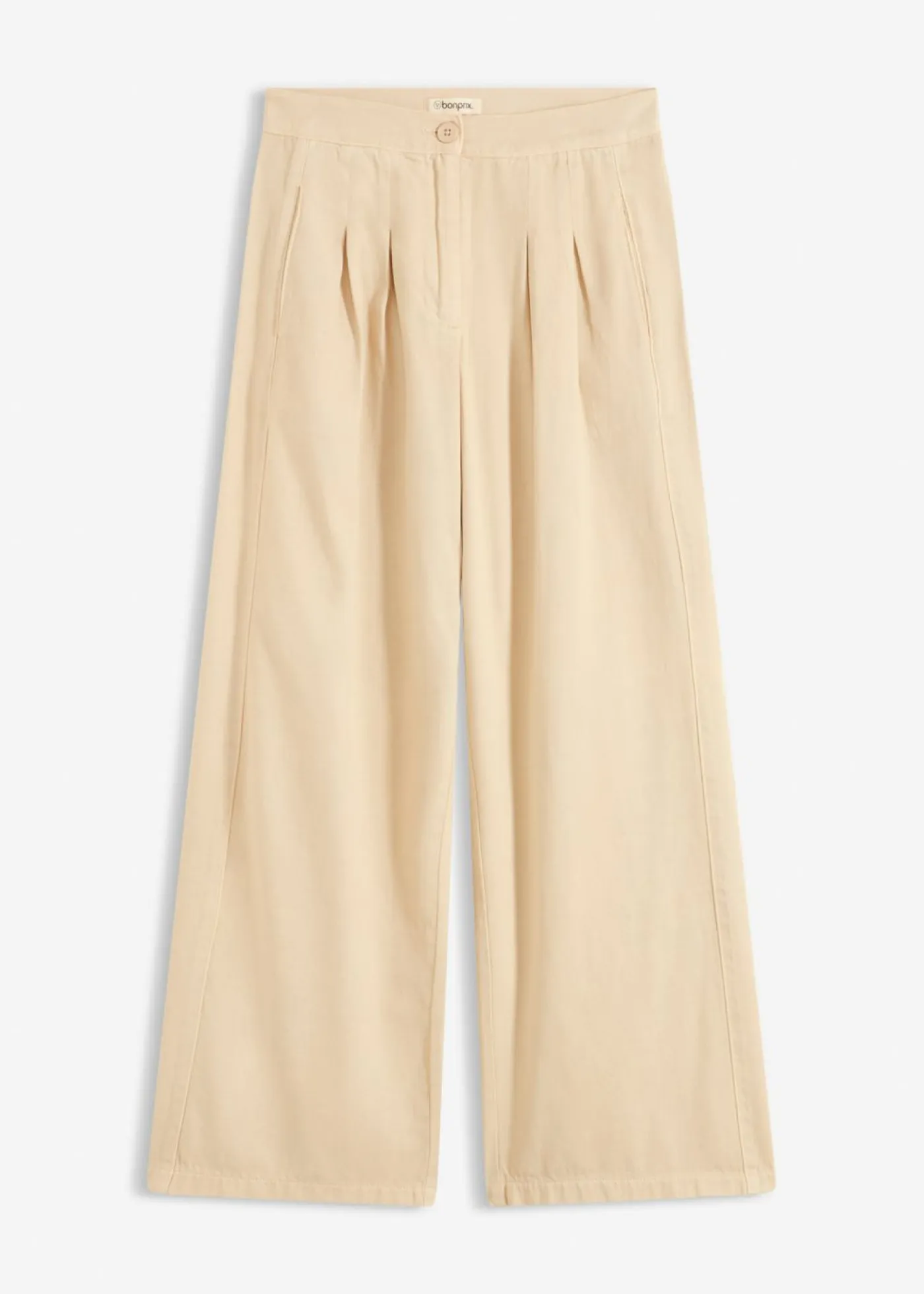 Mujer bonprix bonprix Pantalón de sarga de algodón puro