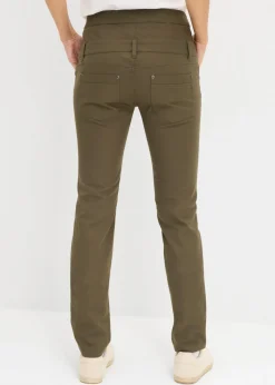 Mujer bonprix bonprix Pantalón de sarga elástica