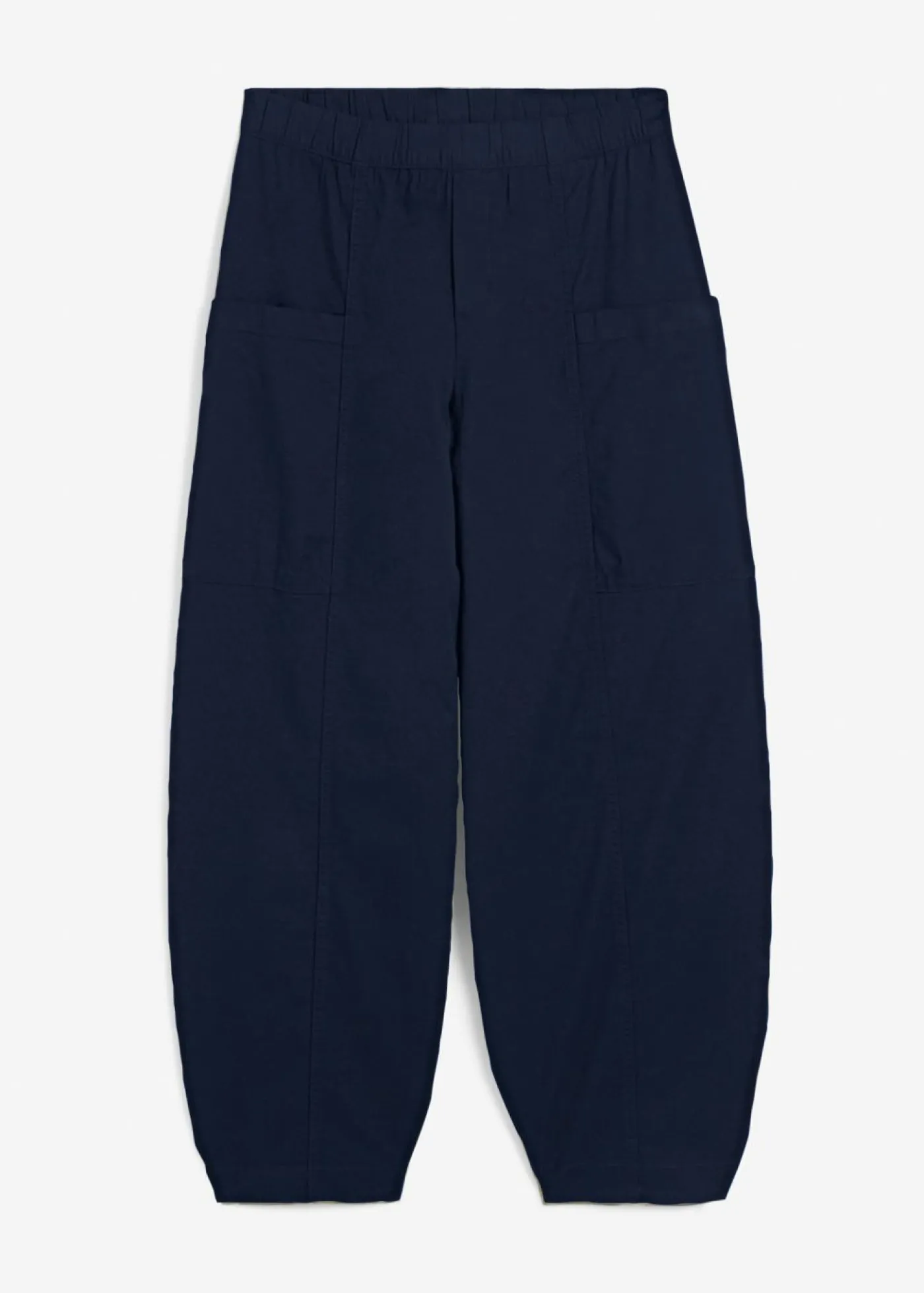 Mujer bonprix bonprix Pantalón de sarga ligero, ajuste bombacho