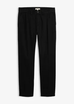 Hombre bonprix bonprix Pantalón de sarga regular fit de algodón orgánico, straight