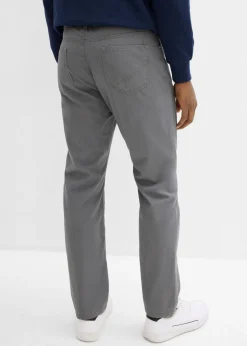 Hombre bonprix bonprix Pantalón de sarga regular fit de algodón orgánico, straight
