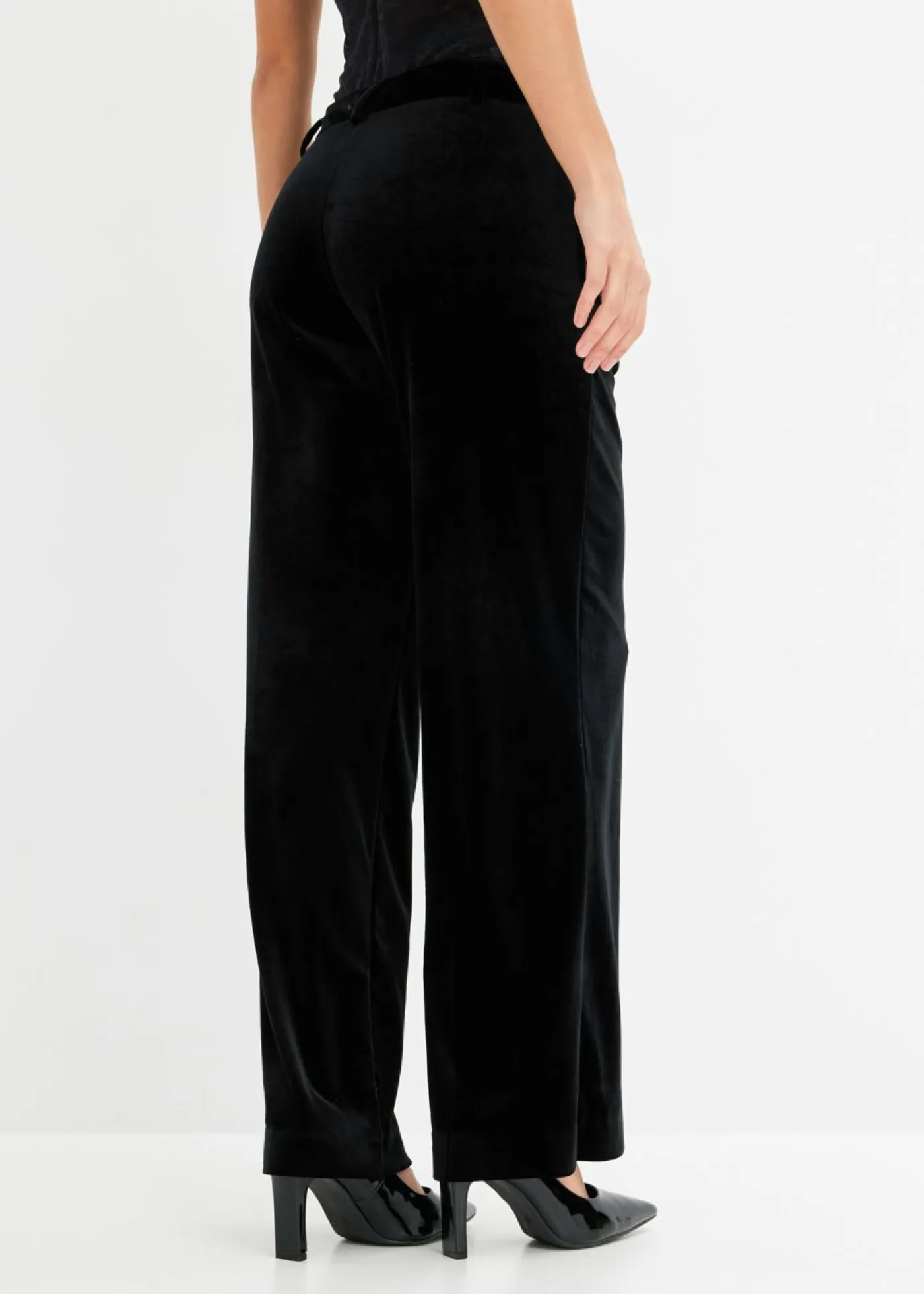 Mujer bonprix bonprix Pantalón de terciopelo suave