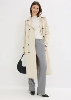 Mujer bonprix bonprix Pantalón de traje con cinturilla cómoda