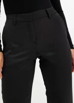 Mujer bonprix bonprix Pantalón de traje de satén fino