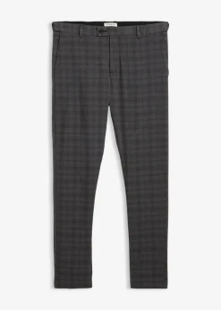 Hombre bonprix bonprix Pantalón de traje elástico, con cintura elástica, regular fit