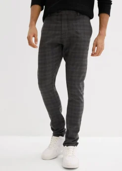 Hombre bonprix bonprix Pantalón de traje elástico, con cintura elástica, regular fit
