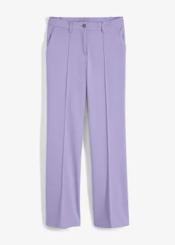 bonprix bonprix Pantalones|Novedades>Pantalón de traje flared Violeta claro