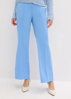 bonprix bonprix Pantalones|Novedades>Pantalón de traje flared azul provenzal