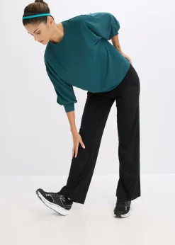 Mujer bonprix bonprix Pantalón deportivo con bolsillos y material de secado rápido