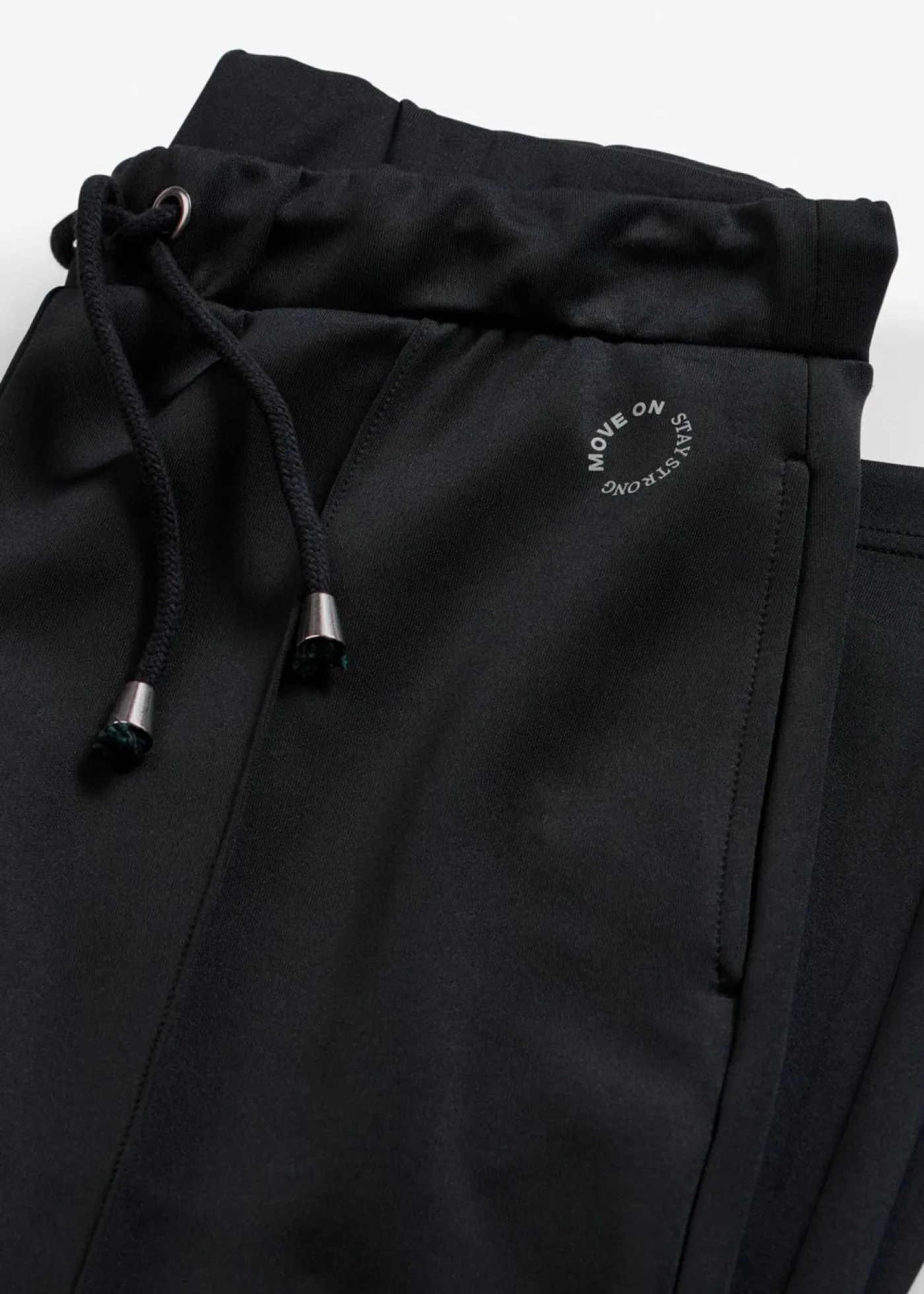 bonprix bonprix Ropa Deportiva|Pantalones>Pantalón deportivo con costuras decorativas Negro