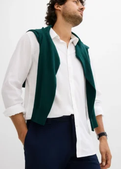 Hombre bonprix bonprix Pantalón elegante con pinzas y corte regular