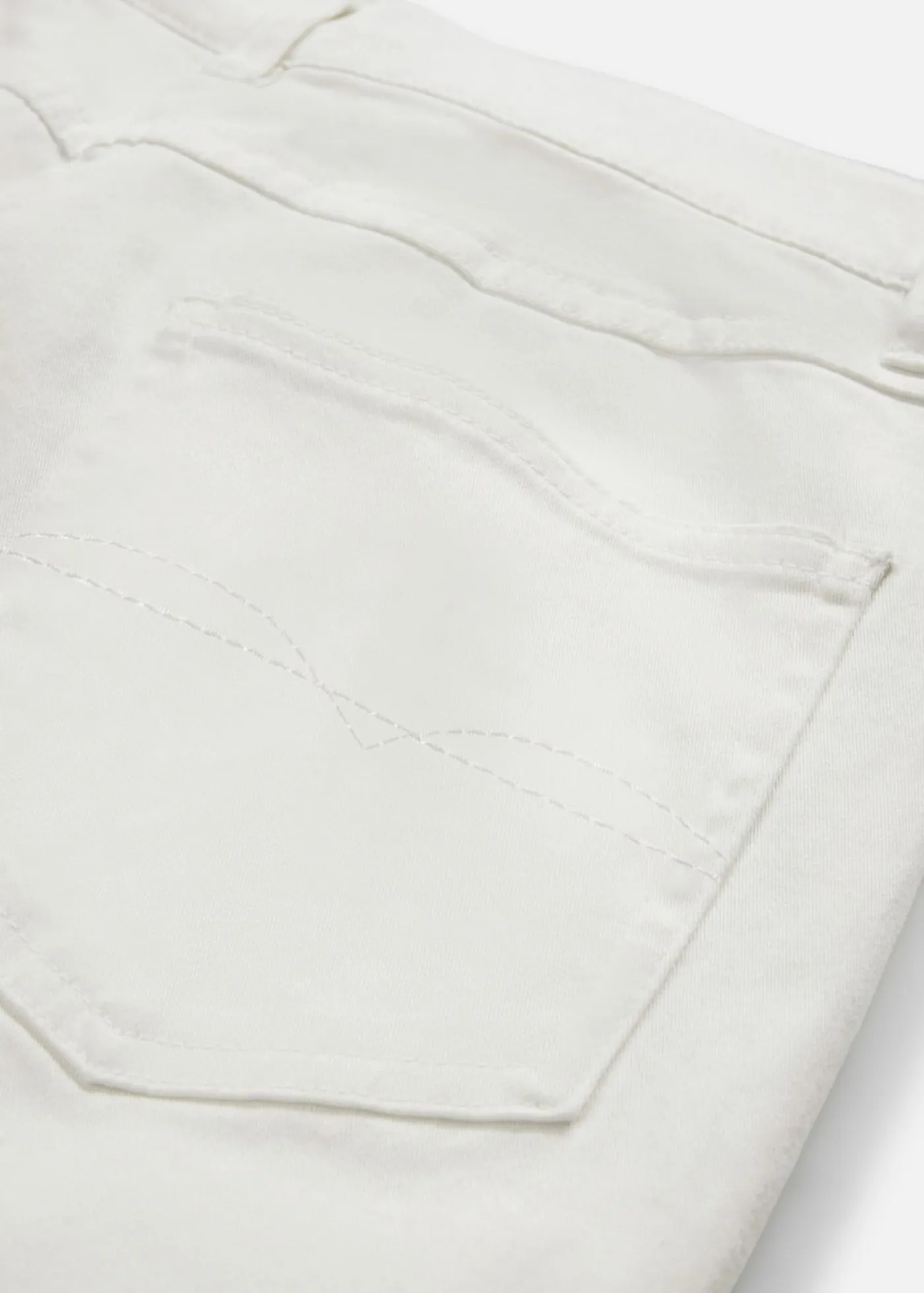 bonprix bonprix Pantalones|Tallas Pequeñas>Pantalón elástico Blanco