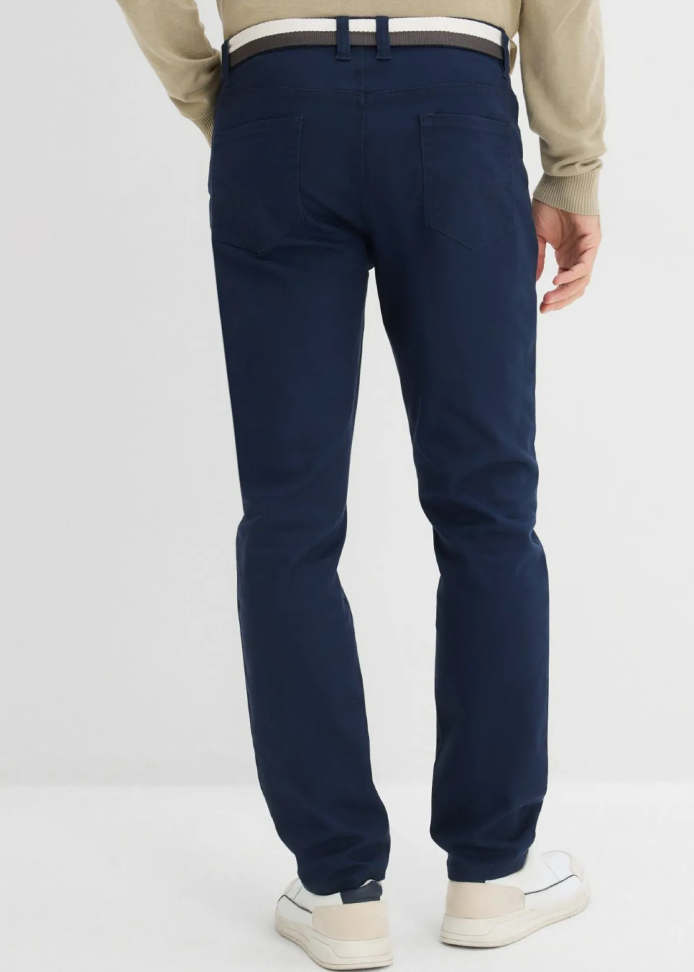 bonprix bonprix Básicos En Rebajas|Pantalones>Pantalón elástico Azul marino