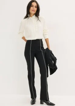 Mujer bonprix bonprix Pantalón elástico acampanado de bengalina