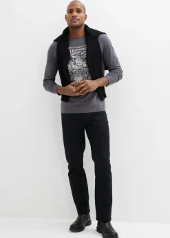 Hombre bonprix bonprix Pantalón elástico, classic fit, straight