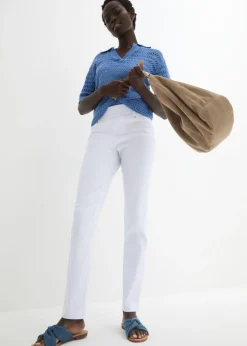 Mujer bonprix bonprix Pantalón elástico con cintura antideslizante