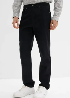 Hombre bonprix bonprix Pantalón elástico con corte clásico, cinturilla elástica y forma recta