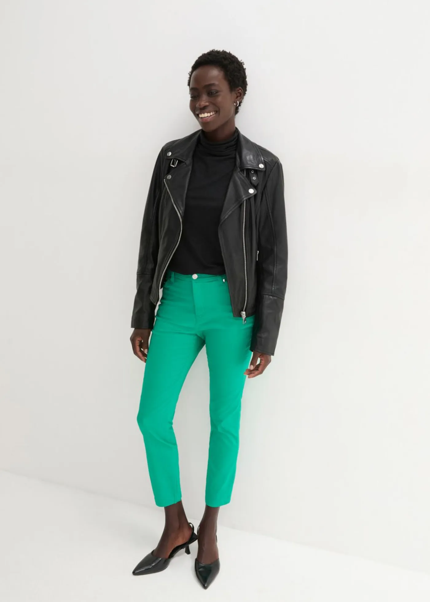 Mujer bonprix bonprix Pantalón elástico de algodón