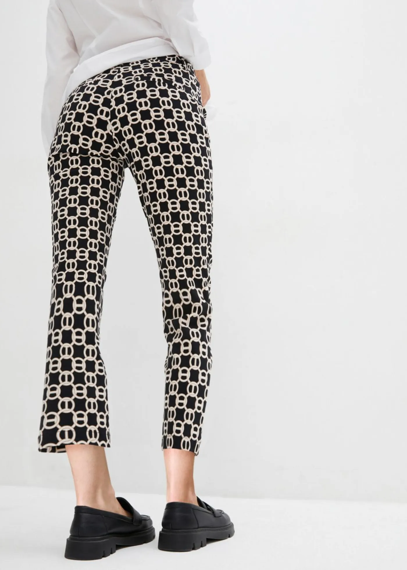 Mujer bonprix bonprix Pantalón elástico de bengalina
