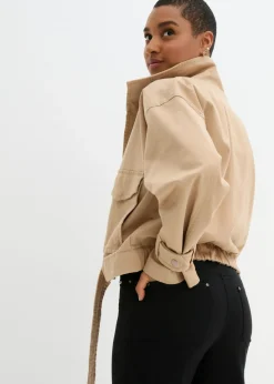 Mujer bonprix bonprix Pantalón elástico de bengalina con cintura cómoda de corte recto