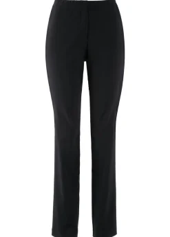 bonprix bonprix Tallas Pequeñas>Pantalón elástico de bengalina Negro