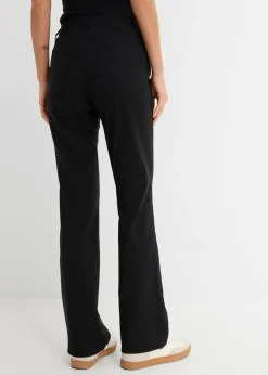 Mujer bonprix bonprix Pantalón elástico de bengalina, bootcut