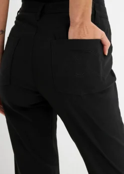 Mujer bonprix bonprix Pantalón elástico de bengalina, bootcut