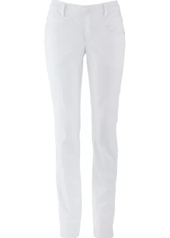 Mujer bonprix bonprix Pantalón elástico de corte recto de bengalina