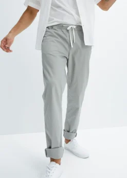 Hombre bonprix bonprix Pantalón elástico de corte regular y recto