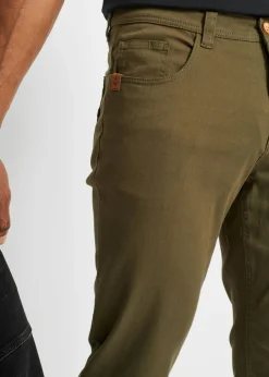 Hombre bonprix bonprix Pantalón elástico de corte regular y recto