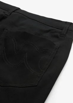 Mujer bonprix bonprix Pantalón elástico de corte recto de bengalina