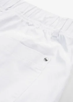 Mujer bonprix bonprix Pantalón elástico de corte capri con cintura elástica