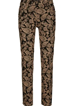 Mujer bonprix bonprix Pantalón elástico estampado