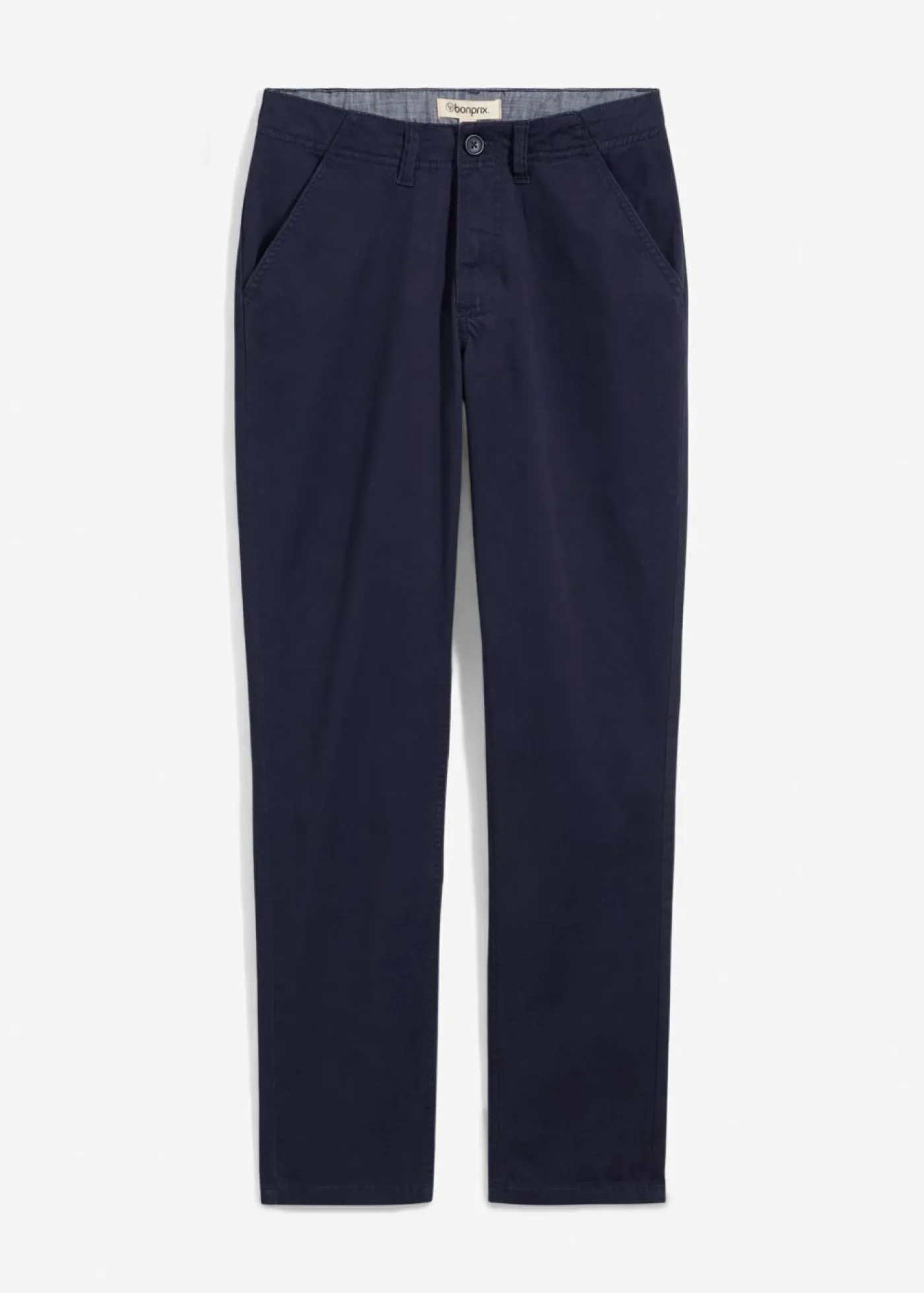 Niños bonprix bonprix Pantalón elástico tipo chino con cintura ajustable y corte ajustado/recto