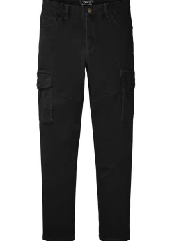 Hombre bonprix bonprix Pantalón elásticos, slim fit, con bolsillos cargo, straight