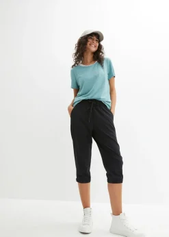 Mujer bonprix bonprix Pantalón funcional de largo capri y secado rápido